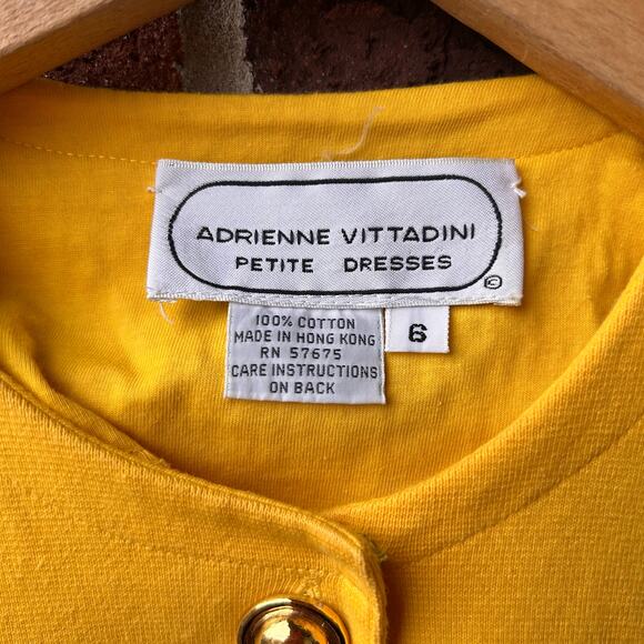 Adrienne Vittadini 2 Piece Vintage Skirt Suit Size 6 - Picture 4 of 8